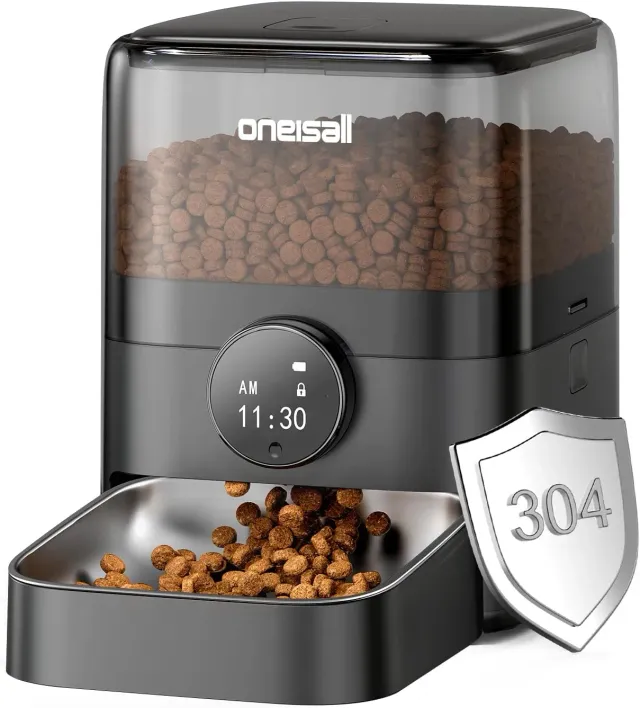 Oneisall F1 Automatische Voerbak 3L RVS met Timer