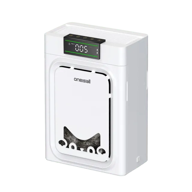 Oneisall Luchtreiniger Huisdieren H13 200m2 1-Pack
