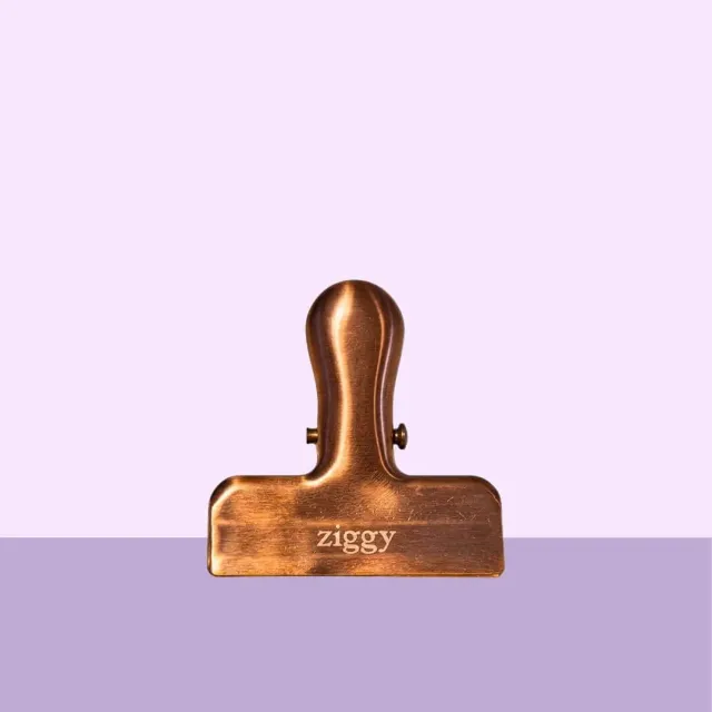Ziggy zakclip voor mousse zakjes 1 stuk vershoudclip