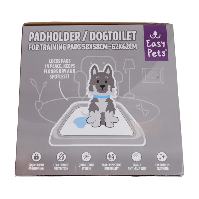 EASYPETS Padhouder hondentoilet antislip