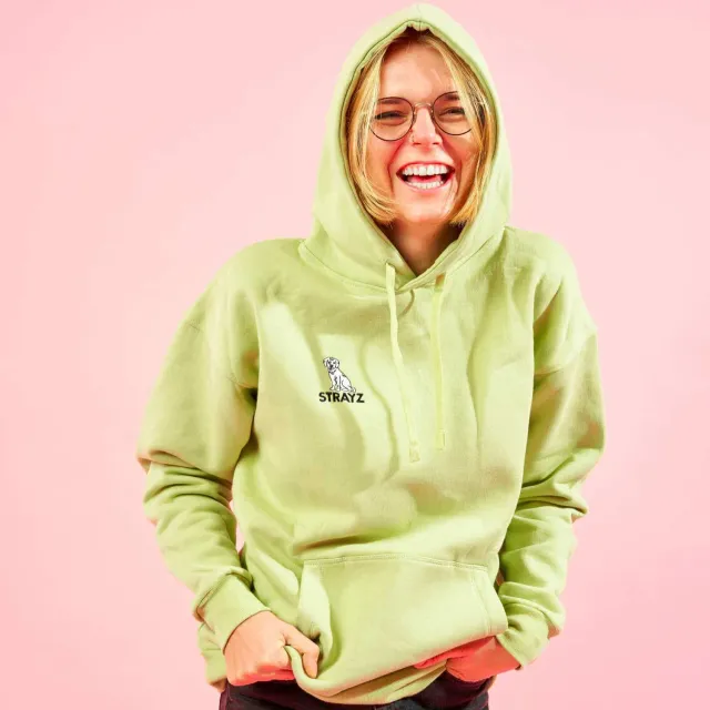 STRAYZ Doggo-Held hoodie hondentröger M katoen