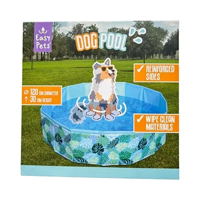 Easypets Summer Swimming Pool hondenzwembad 120x30 cm stevig