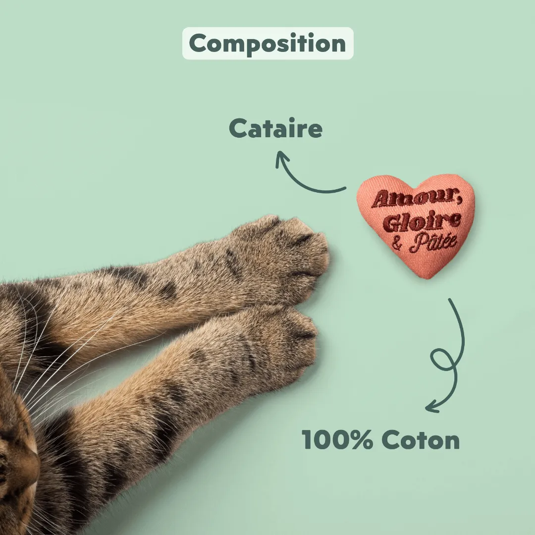 Ziggy Hart kattenspeeltje catnip katoen