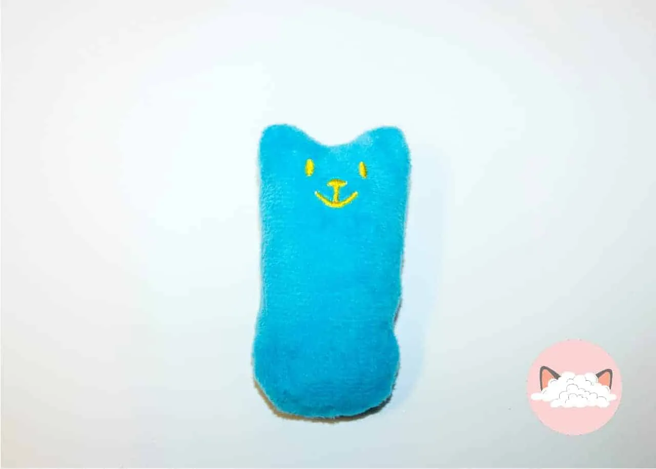 Poezenparadijs knuffelbox kattenkruid knuffels 9 cm