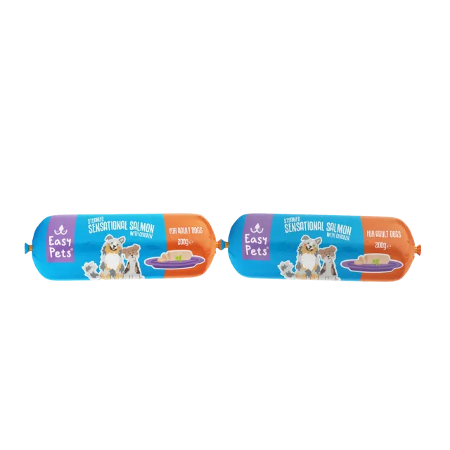 EasyPets Steamed Sensational Salmon natvoer 2x200g