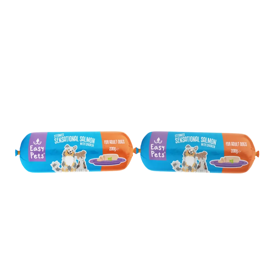 EasyPets Steamed Sensational Salmon natvoer 2x200g
