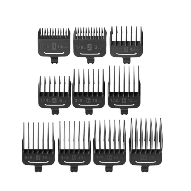 Oneisall RFC-676 tondeuse opzetkammen 10 stuks 1,5-25mm