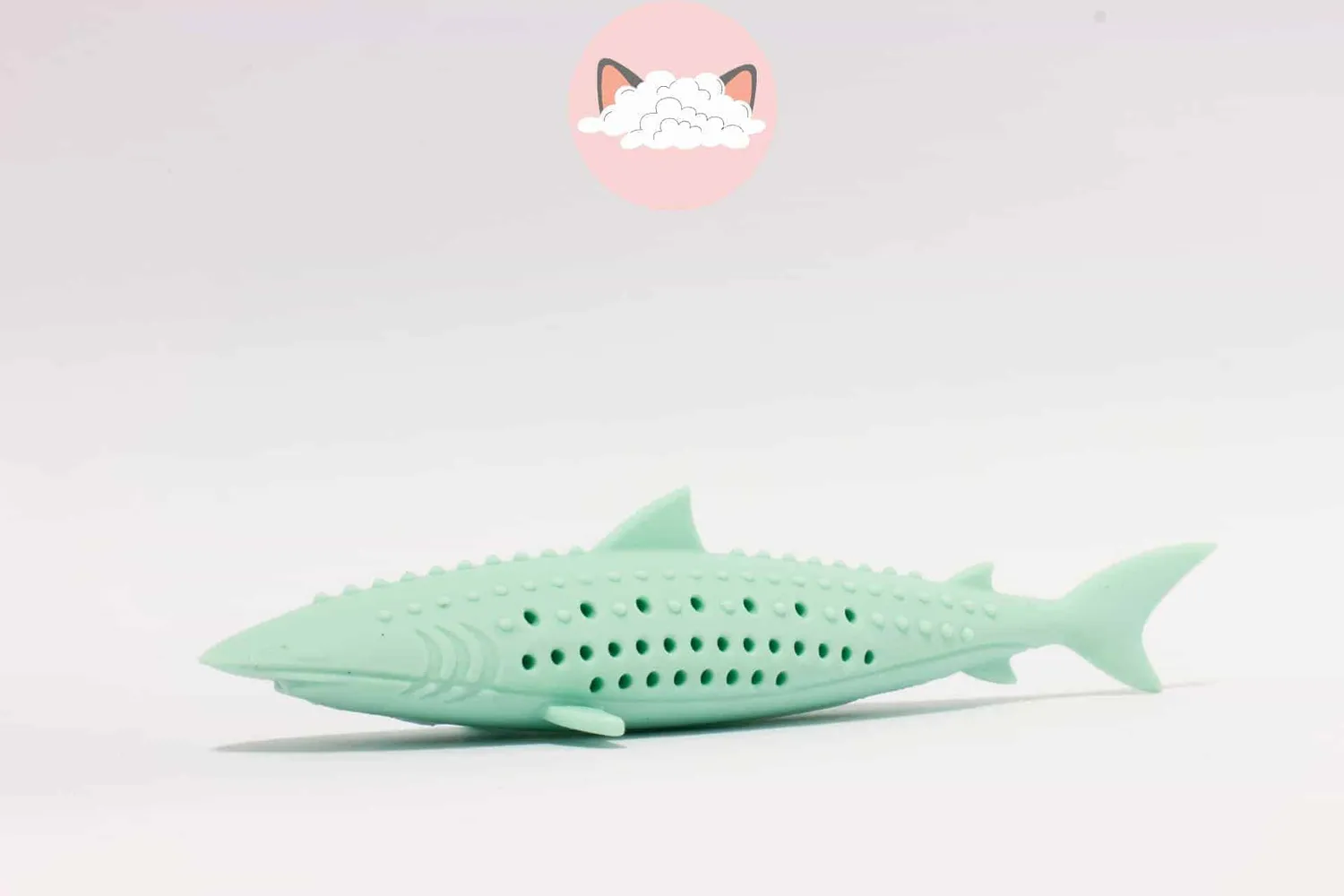 Poezenparadijs Siliconen gebitsreiniger kat kattenkruid 12 cm