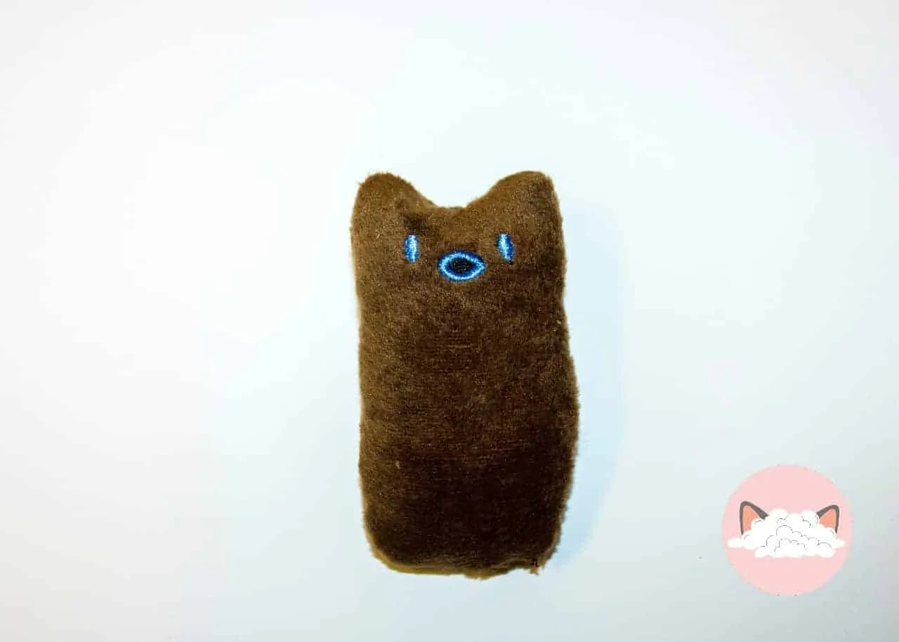 Poezenparadijs knuffelbox kattenkruid knuffels 9 cm