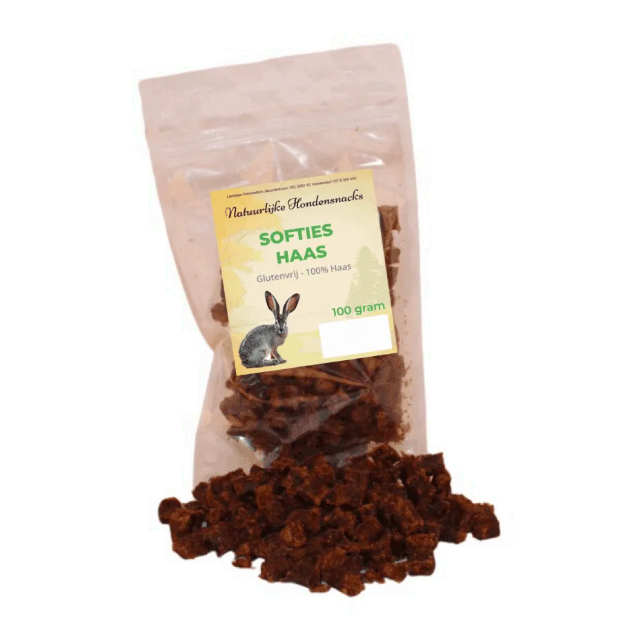 Poezenparadijs Softies vleessnacks kat en hond 100% vlees