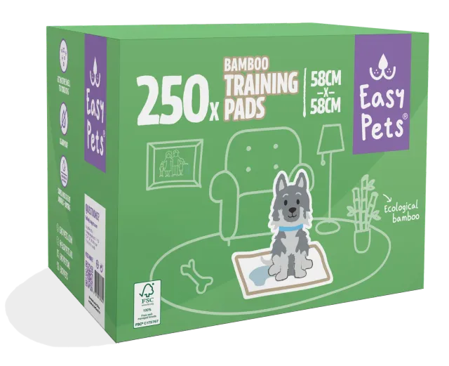 EASYPETS Puppy Training Pads Bamboo plasmatje 105 stuks absorberend