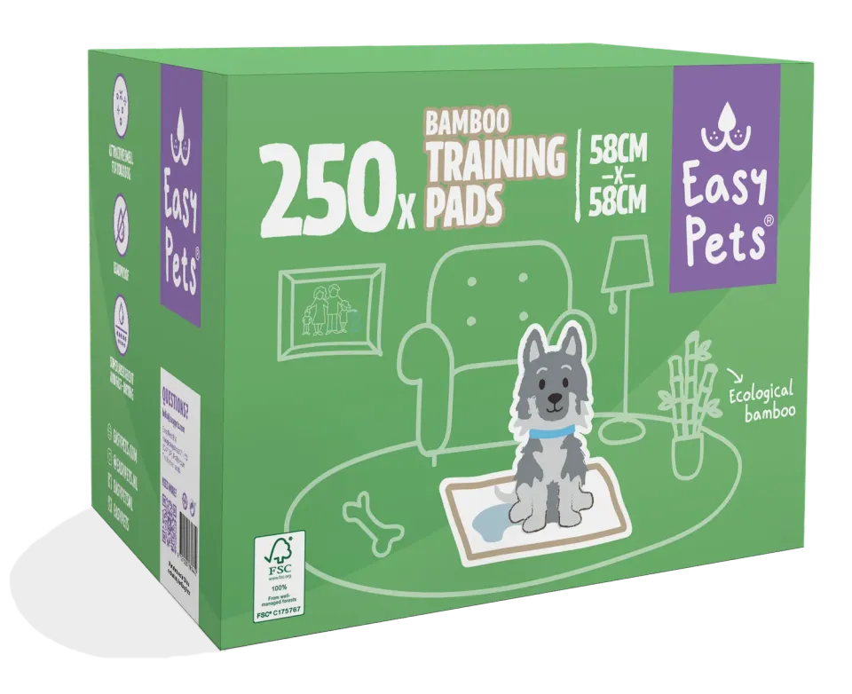 EASYPETS Puppy Training Pads Bamboo plasmatje 105 stuks absorberend