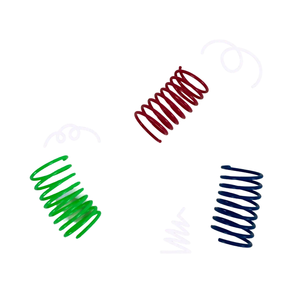 Easypets Bouncy Springs kattenspeeltje 10 stuks jacht