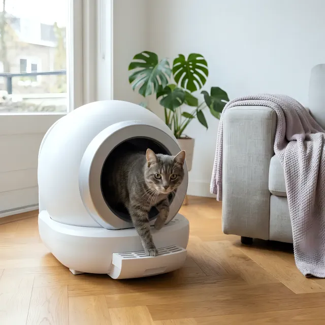 EASYPETS Automatische Kattenbak zelfreinigend Alleen de bak