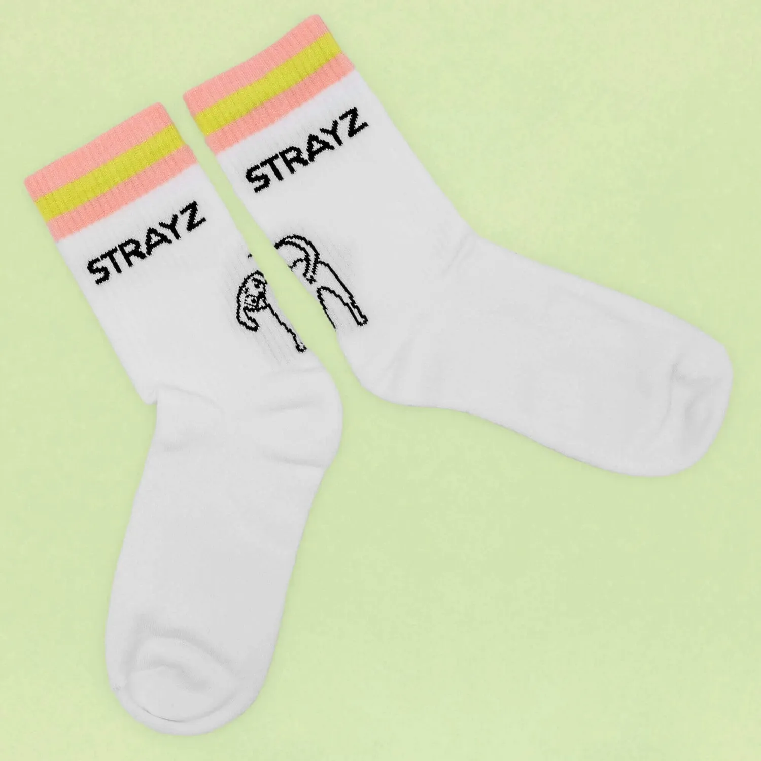 STRAYZ Doggo tennissokken M 39-42 met donatie