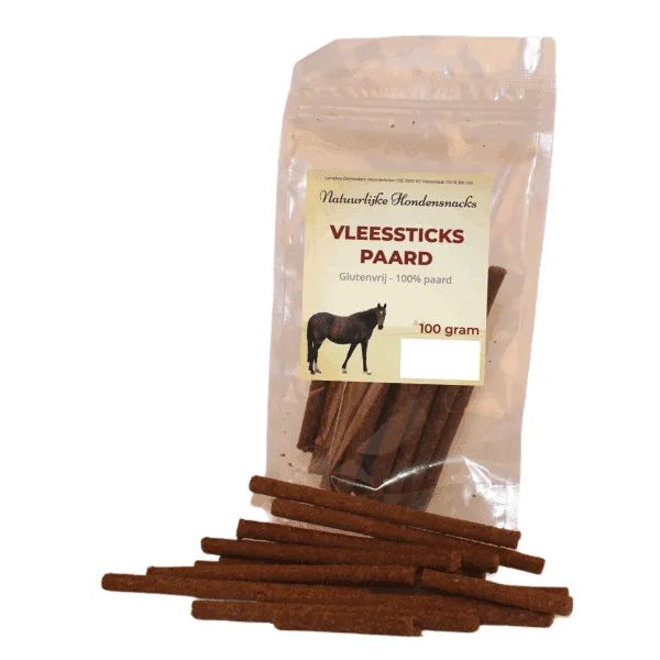 Poezenparadijs Vleessticks 100% vlees 100 gram