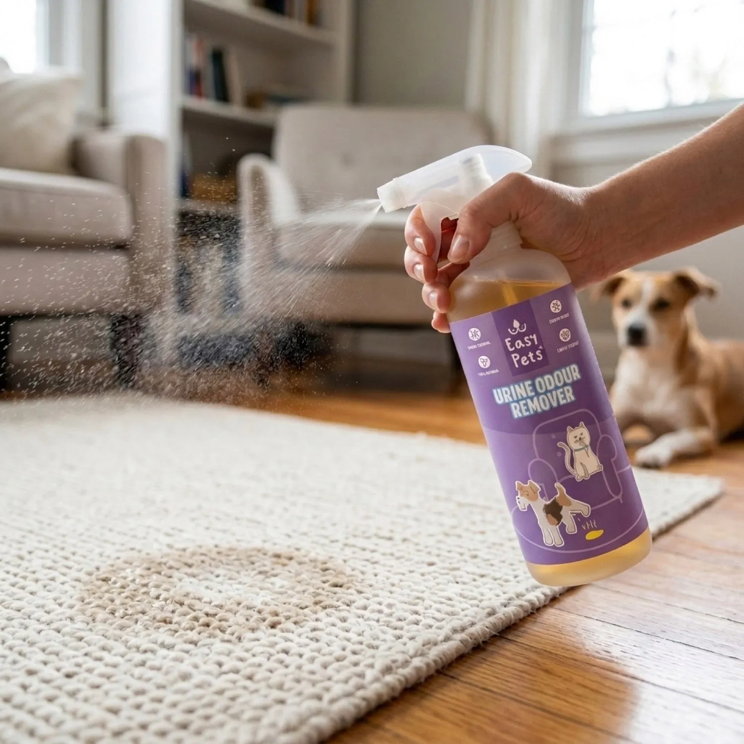 Easypets Urinegeur Verwijderaar enzymspray 500 ml enzymen