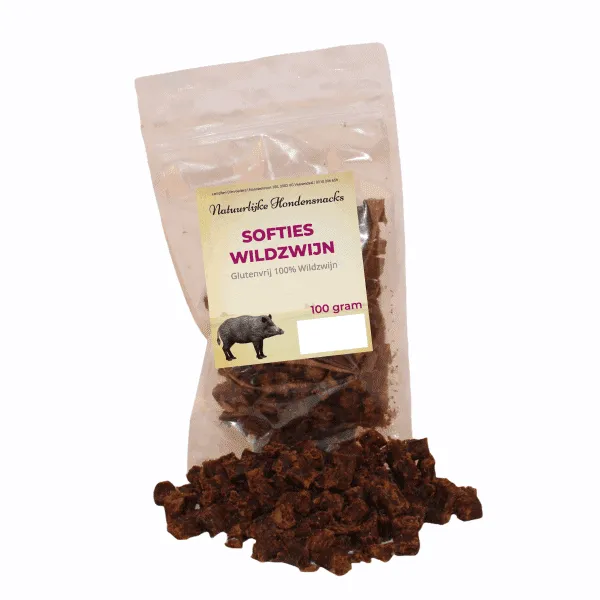Poezenparadijs Softies vleessnacks kat en hond 100% vlees