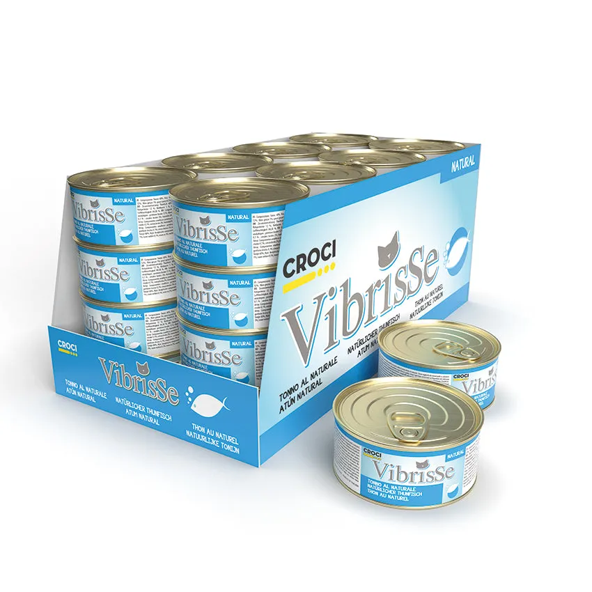 Vibrisse Natural kip natvoer kat 70g gestoomd