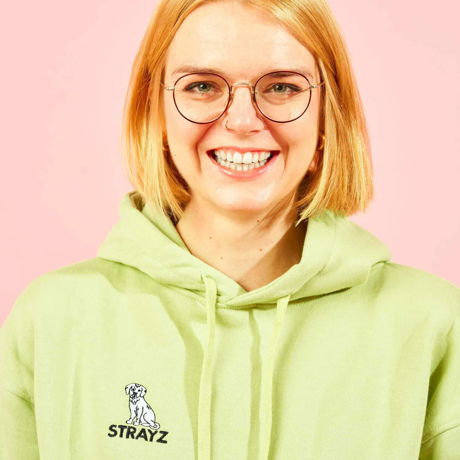 STRAYZ Doggo-Held hoodie hondentröger M katoen