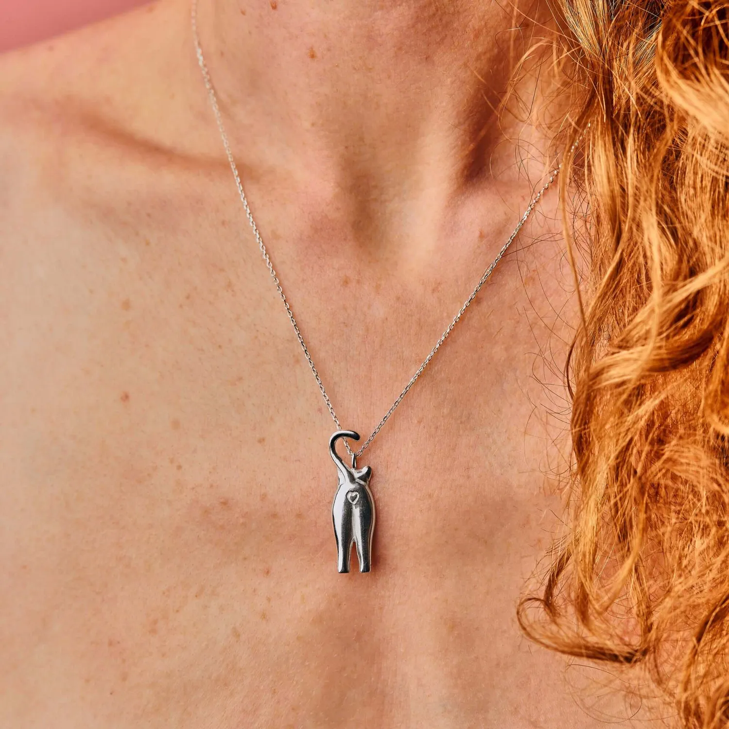 STRAYZ x Sister Talk to the Butt ketting zilver