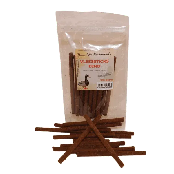 Poezenparadijs Vleessticks 100% vlees 100 gram