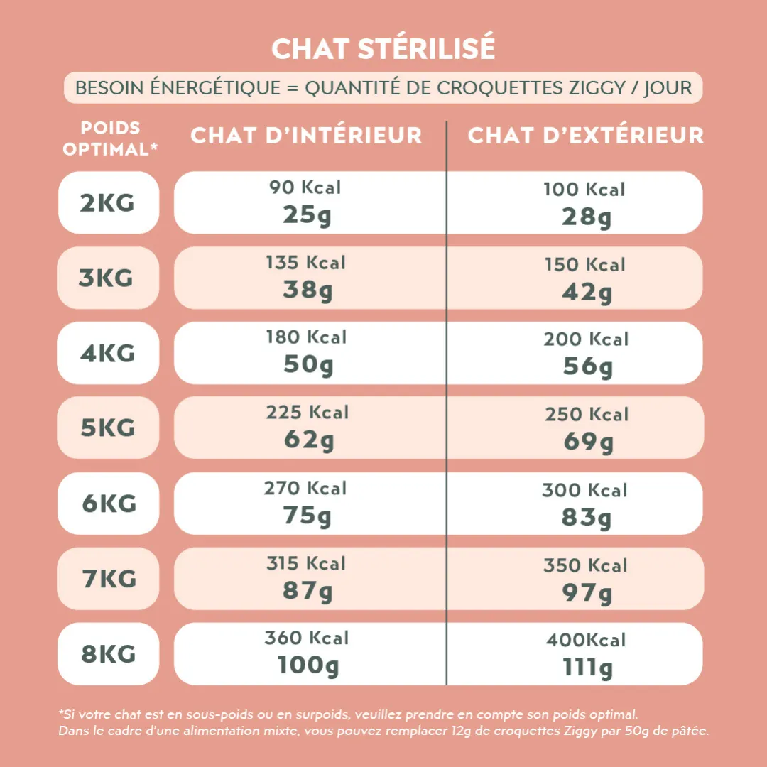 Ziggy Sterilised Adult brokken kip 2,5 kg graanvrij