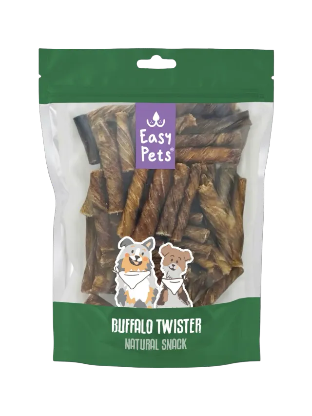 Easypets Buffel Twister kauwsnack 150 gram eiwitrijk