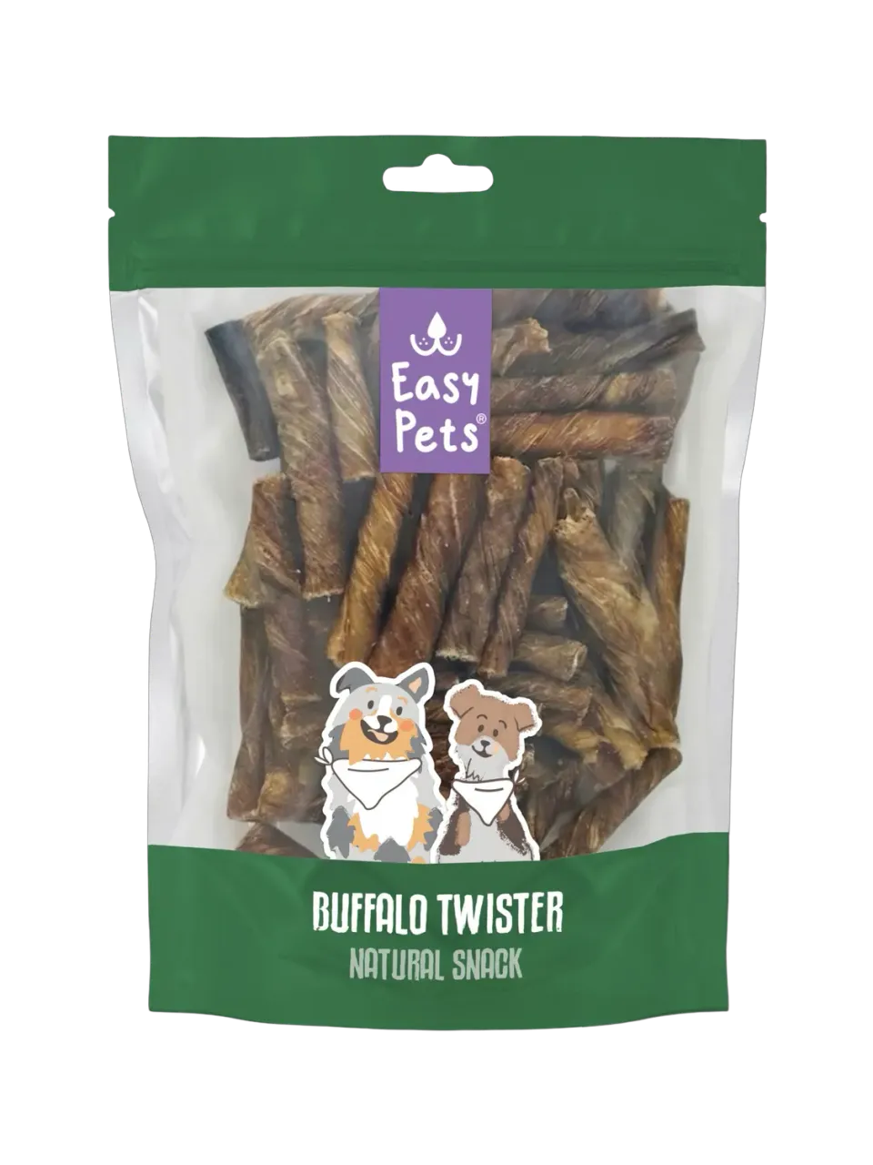 Easypets Buffel Twister kauwsnack 150 gram eiwitrijk
