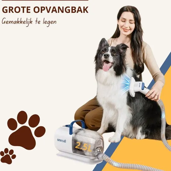 Oneisall Cozy C1 Kyle hondentondeuse 8-in-1 2,5L stil