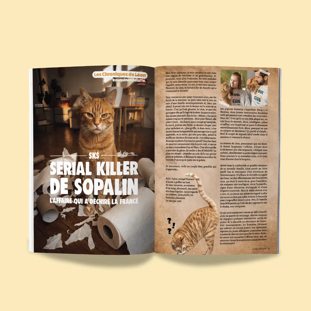 Ziggy Le Félin Déchaîné tijdschrift editie nr 15