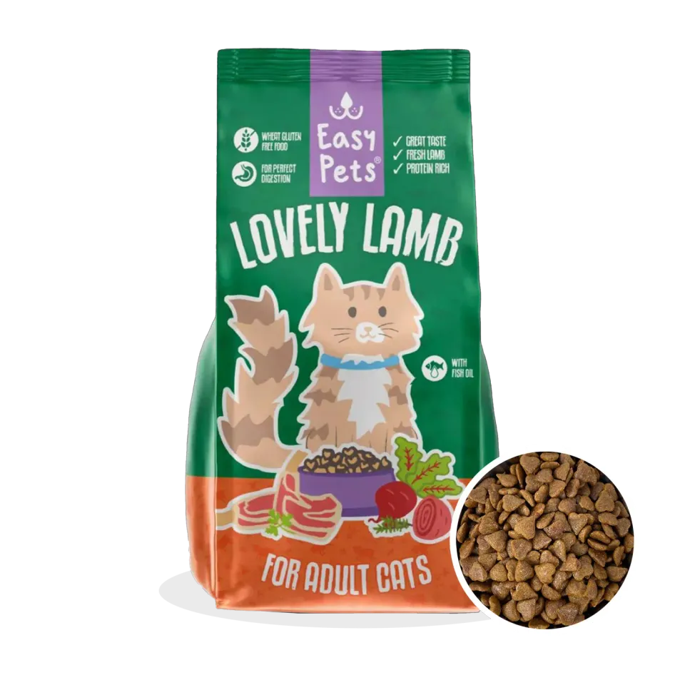 Easypets Lovely Lamb kattenbrokken 1,5 kg lam