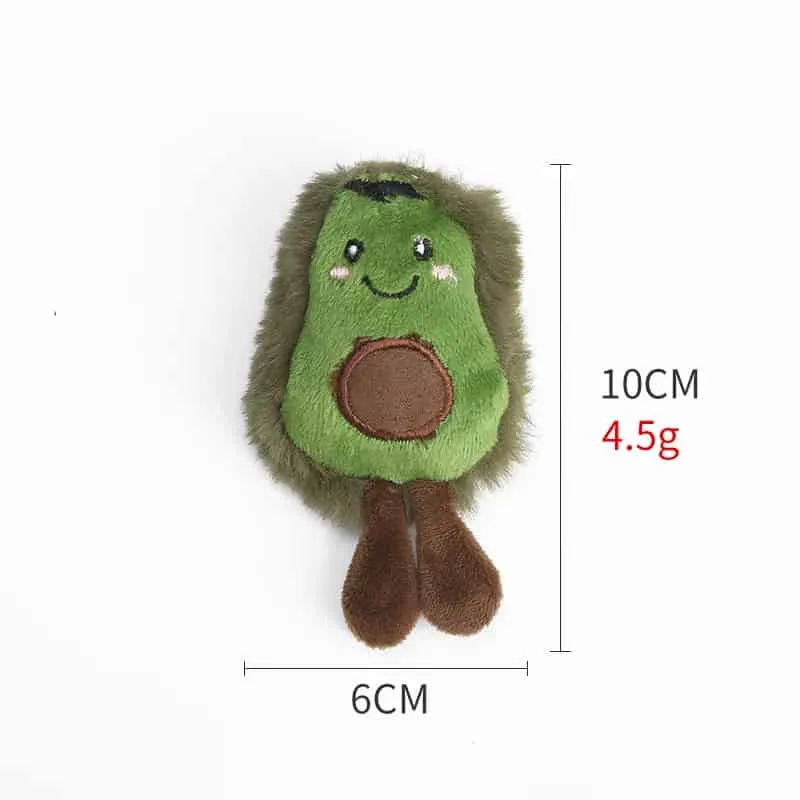 Poezenparadijs Avocado kattenknuffel met catnip