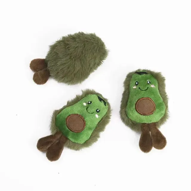 Poezenparadijs Avocado kattenknuffel met catnip