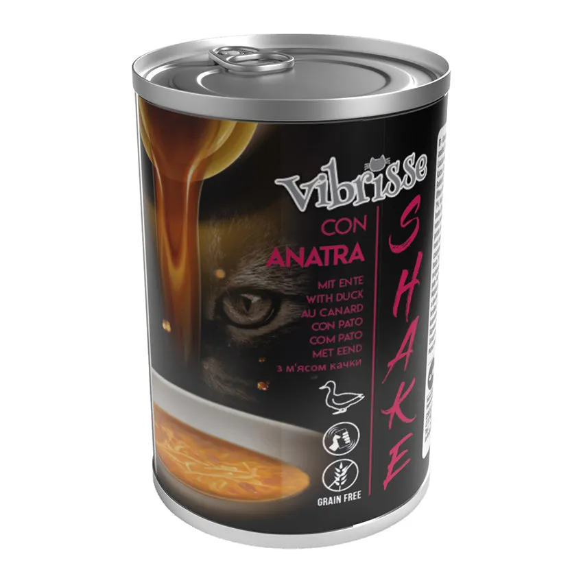 Vibrisse Shake kip natvoer kat 135g hydraterend