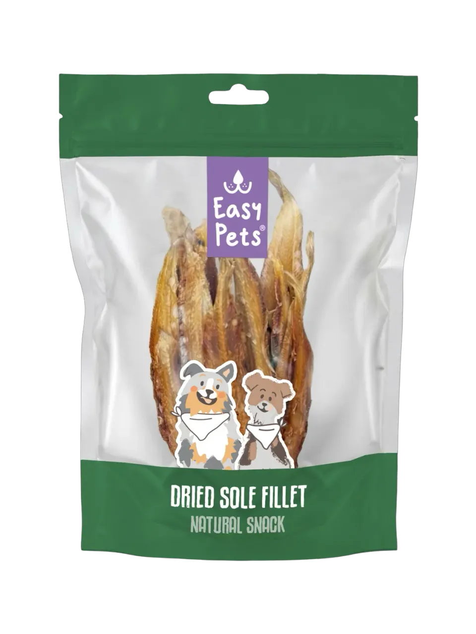 EasyPets Gedroogde Tongfilet hondensnack 60 gram