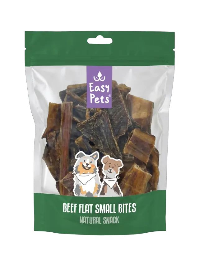 Easypets Rundvlees Plat Kleine Stukjes snack 200 gram eiwit