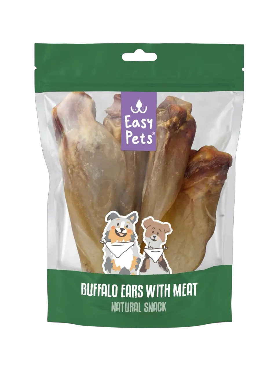 EasyPets Buffalo Oren hondensnack 4 stuks naturel
