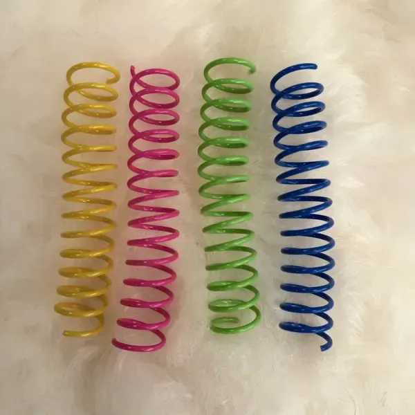 Poezenparadijs Kattenveertjes XXL Veertjes 4 stuks gekleurd