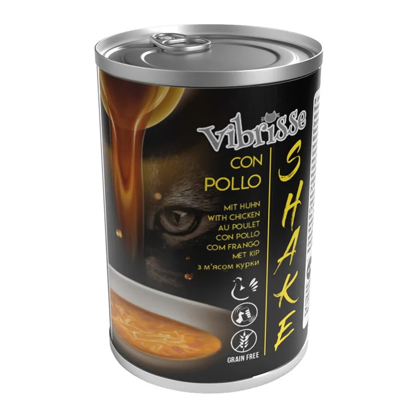 Vibrisse Shake kip natvoer kat 135g hydraterend