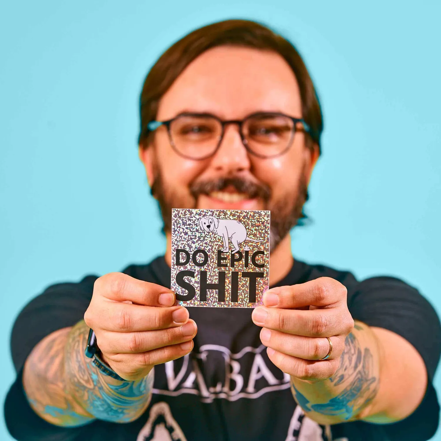 STRAYZ Do Epic Shit honden sticker