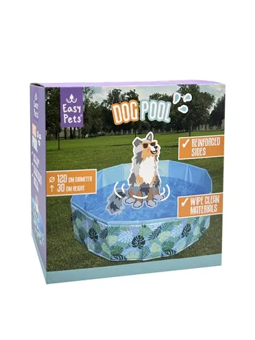 Easypets Summer Swimming Pool hondenzwembad 120x30 cm stevig