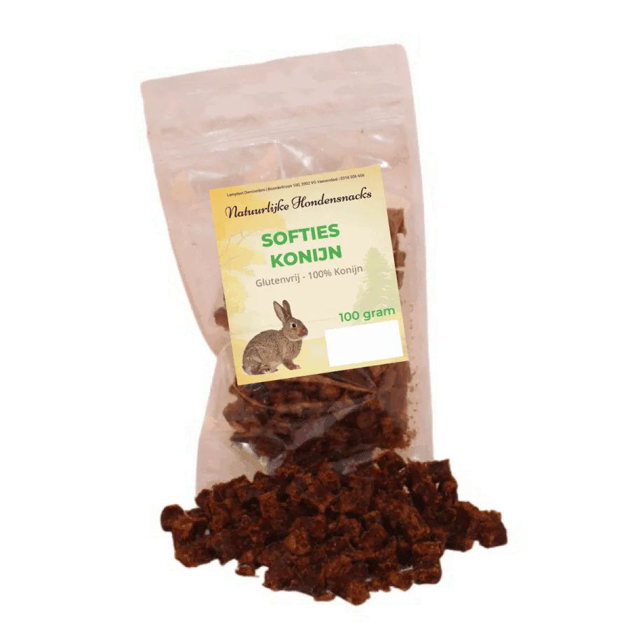 Poezenparadijs Softies vleessnacks kat en hond 100% vlees