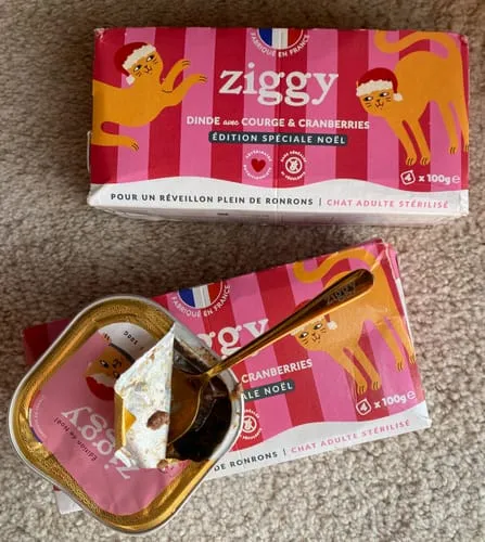 Ziggy Amour Gloire Pâtée voerlepel natvoer rvs