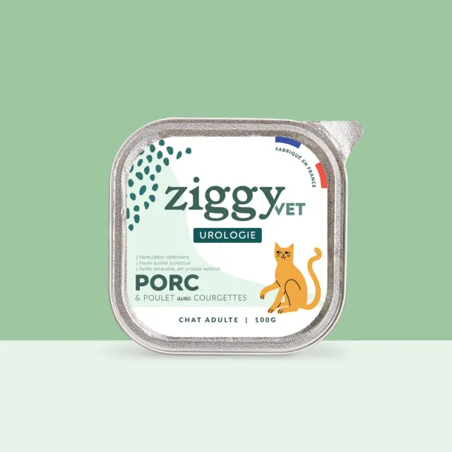 Ziggy VET natvoer kat urinewegen varken 4 x 100 g