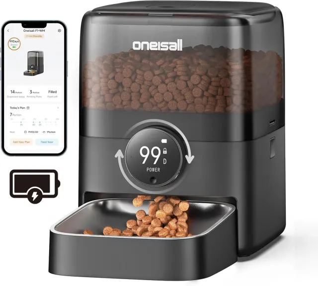 Oneisall PF06 Voerautomaat 3L met App Wifi