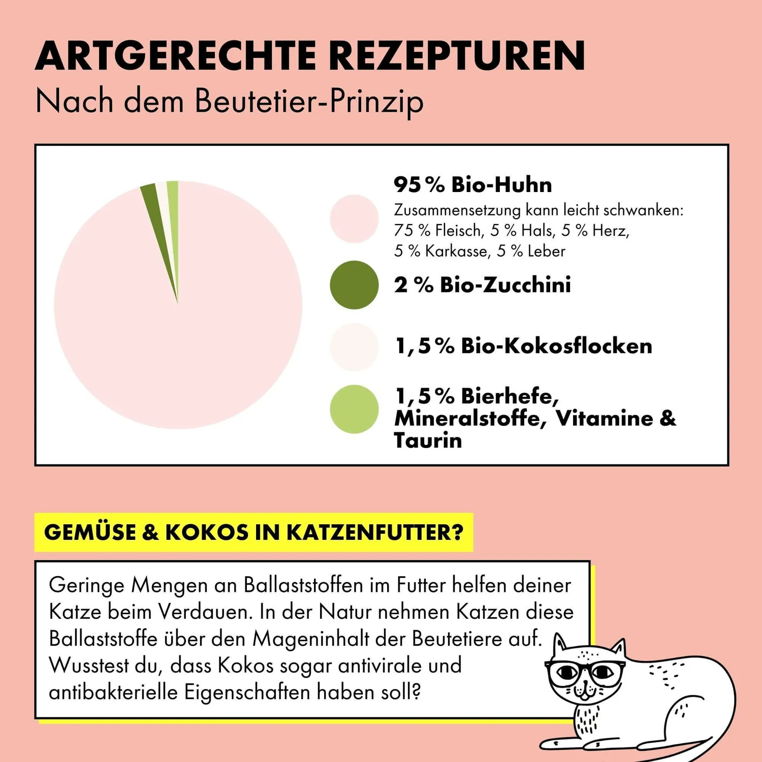 STRAYZ kip courgette nat kattenvoer 85g graanvrij