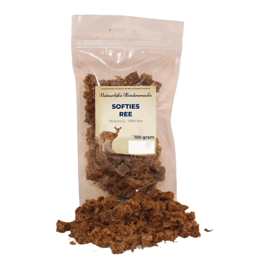 Poezenparadijs Softies vleessnacks kat en hond 100% vlees