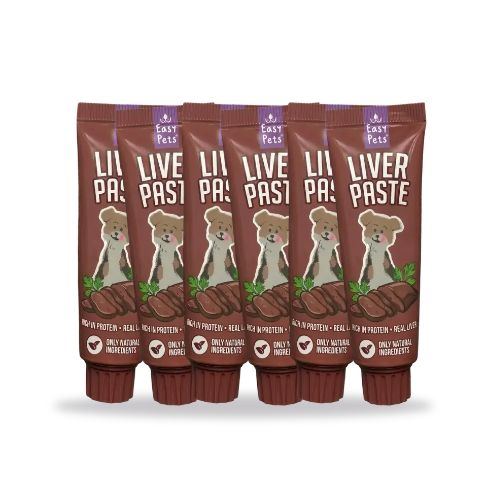 EasyPets Liver Paste leverpasta hond 6-pack 6x90 g