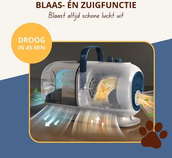 Oneisall Cozy C1 Kyle hondentondeuse 8-in-1 2,5L stil